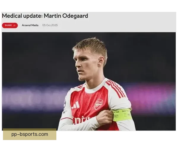 厄德高与阿森纳完成长期续约合同续写红军中场新篇章